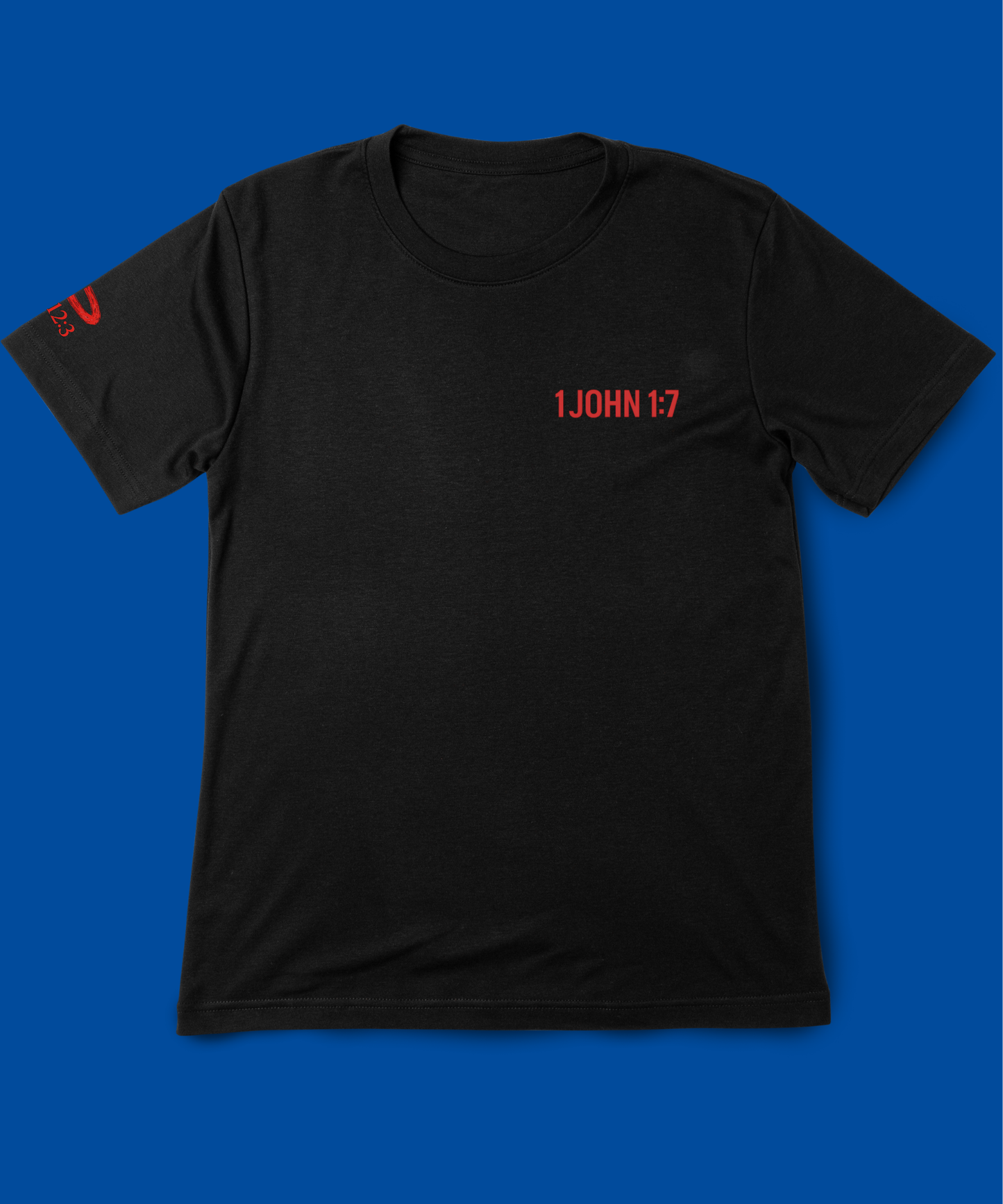 Blood of Jesus Tee (unisex)-Black