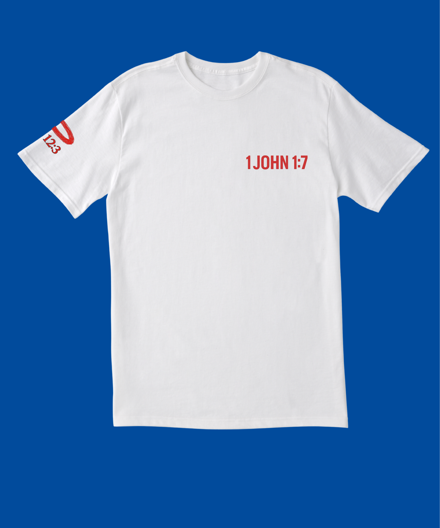 Blood of Jesus Tee (unisex)-White